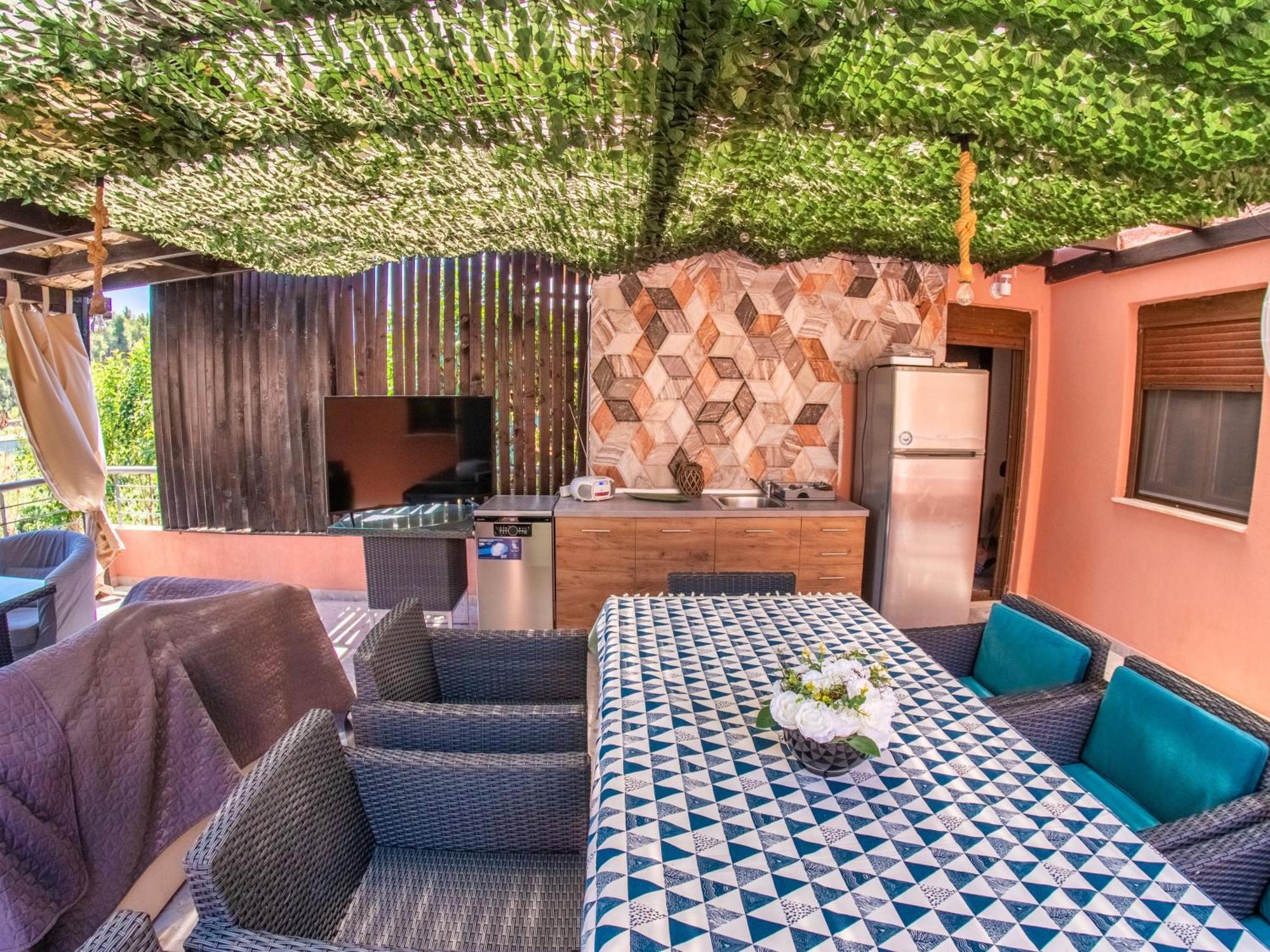 Deluxe Sani Relax Villa Exterior photo
